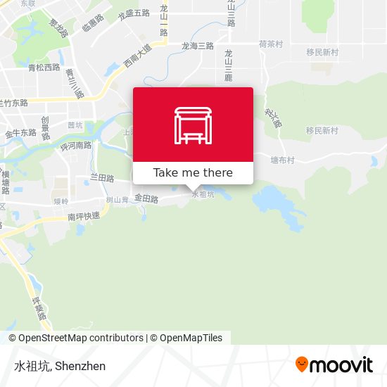 水祖坑 map