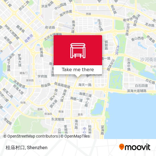桂庙村口 map
