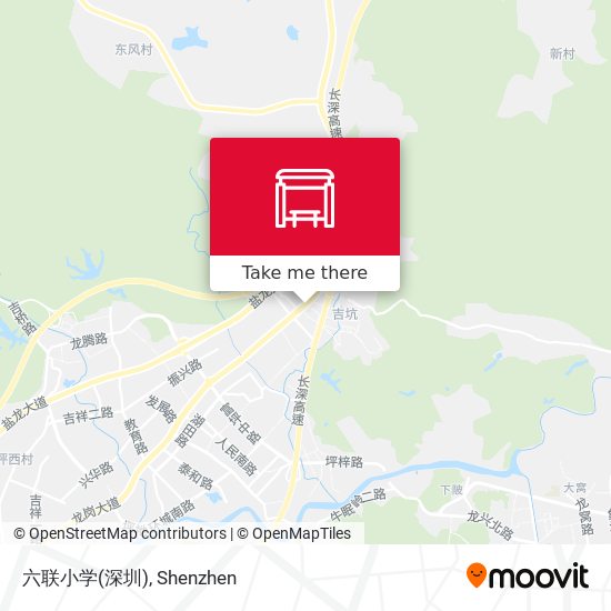 六联小学(深圳) map