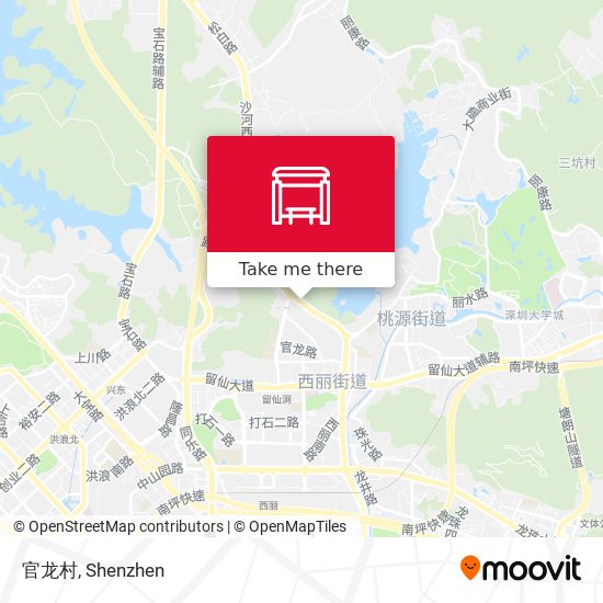 官龙村 map