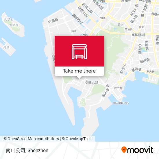 南山公司 map