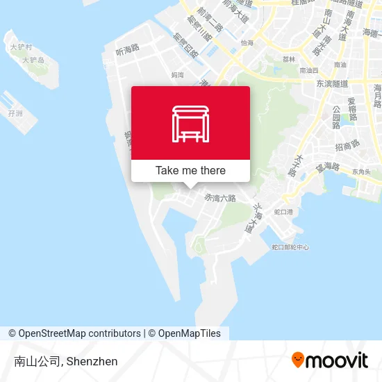 南山公司 map