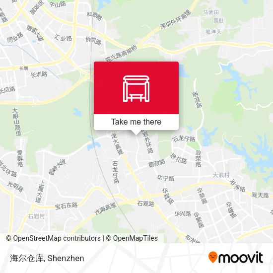 海尔仓库 map
