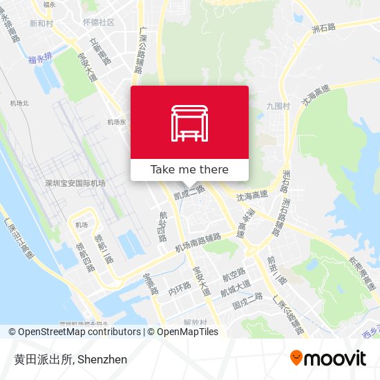 黄田派出所 map