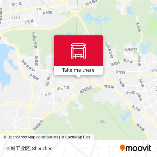长城工业区 map