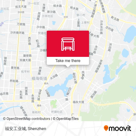 福安工业城 map