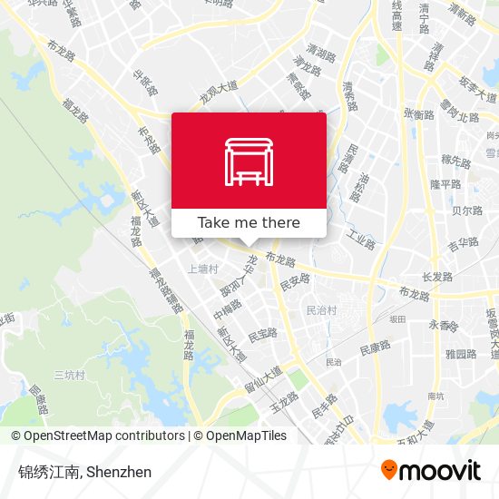 锦绣江南 map