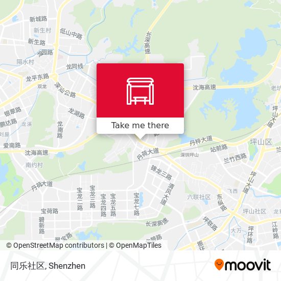同乐社区 map