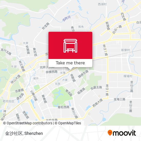 金沙社区 map