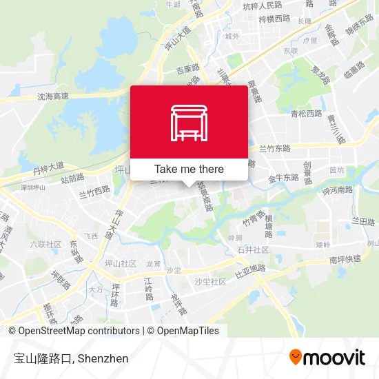 宝山隆路口 map