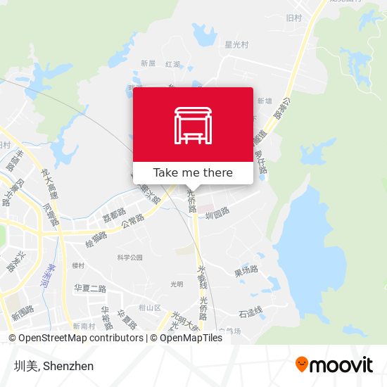 圳美 map
