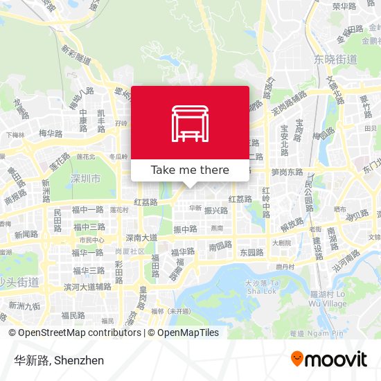 华新路 map