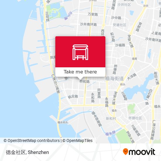 德金社区 map