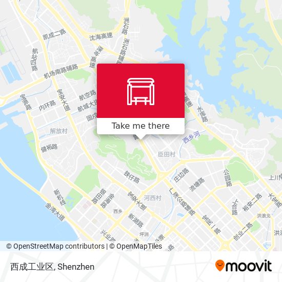 西成工业区 map