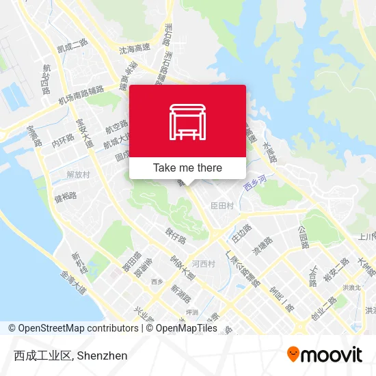 西成工业区 map