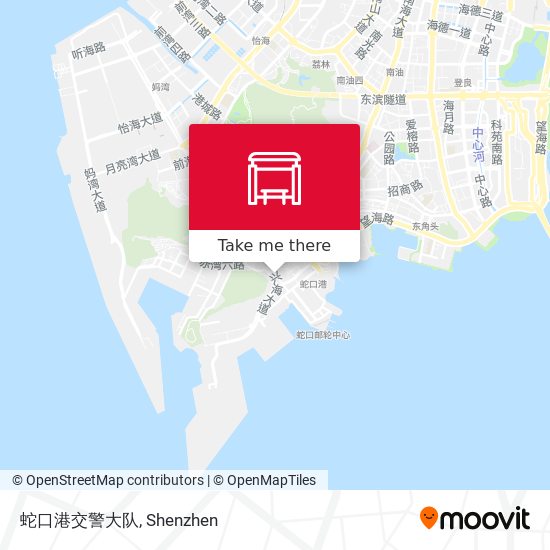 蛇口港交警大队 map