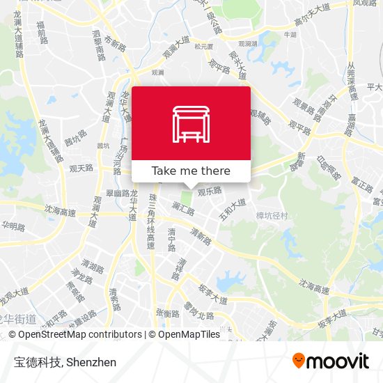 宝德科技 map