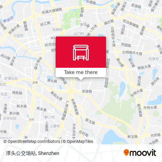 潭头公交场站 map