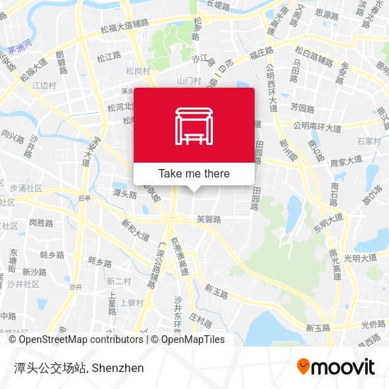 潭头公交场站 map