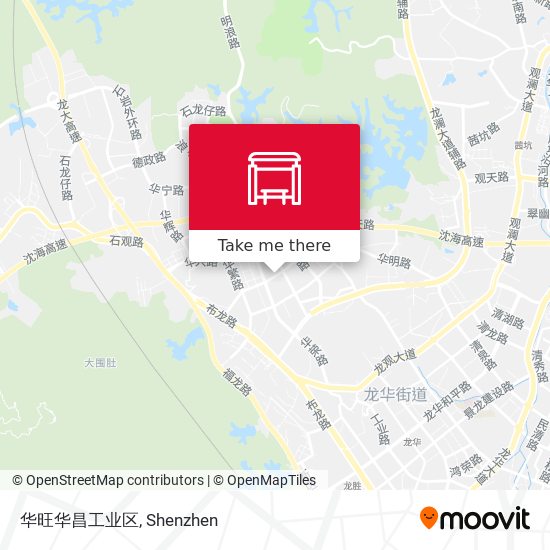 华旺华昌工业区 map