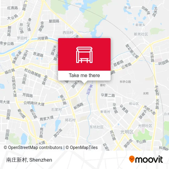 南庄新村 map