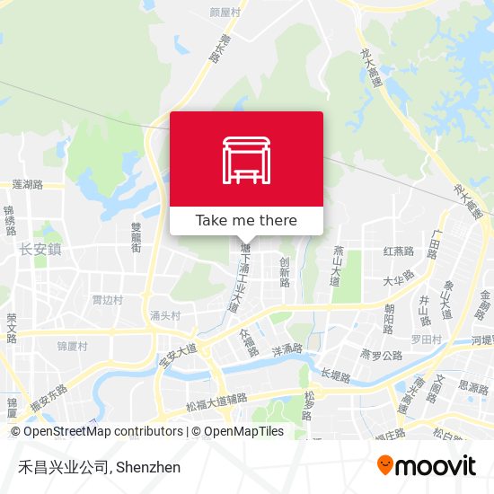 禾昌兴业公司 map