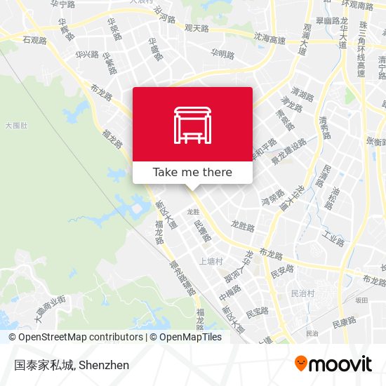 国泰家私城 map