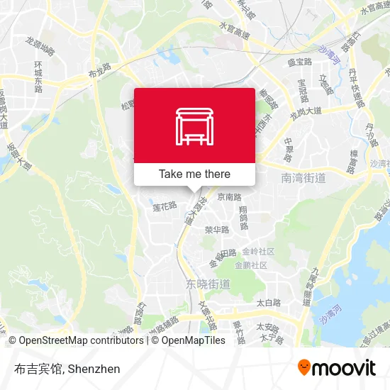 布吉宾馆 map