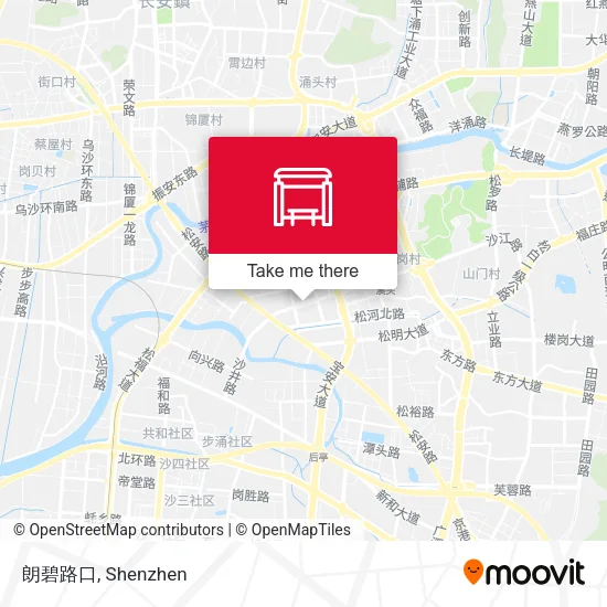 朗碧路口 map