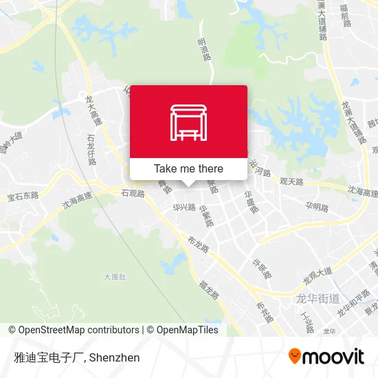 雅迪宝电子厂 map