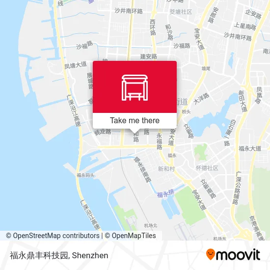 福永鼎丰科技园 map