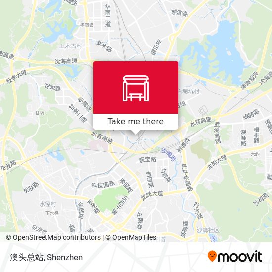 澳头总站 map