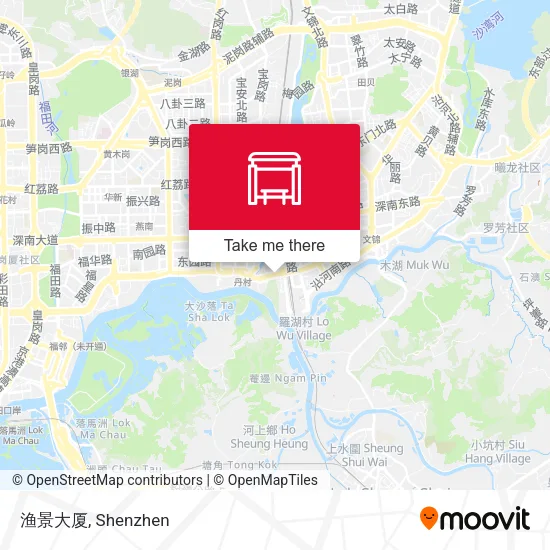 渔景大厦 map