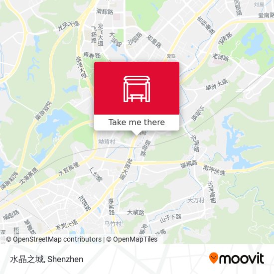 水晶之城 map