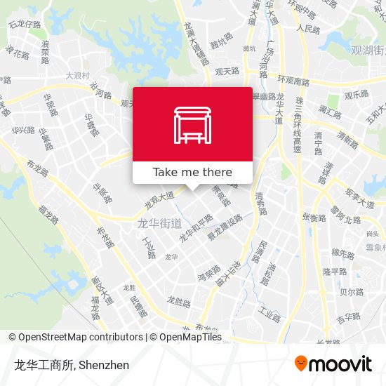 龙华工商所 map