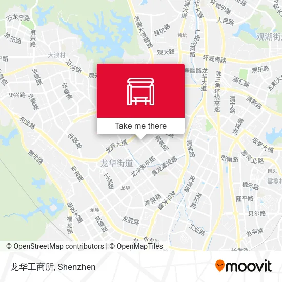 龙华工商所 map