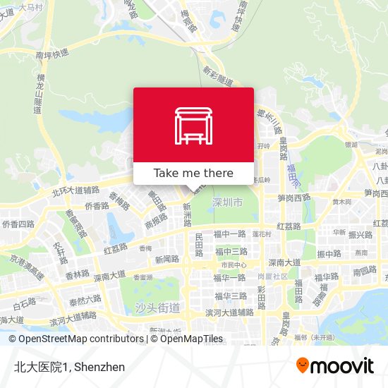 北大医院1 map
