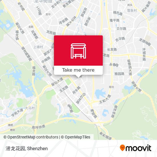 潜龙花园 map