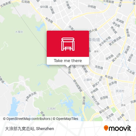 大浪部九窝总站 map