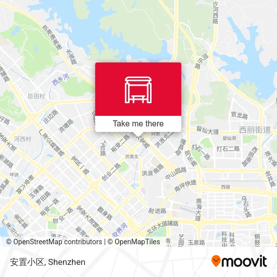 安置小区 map