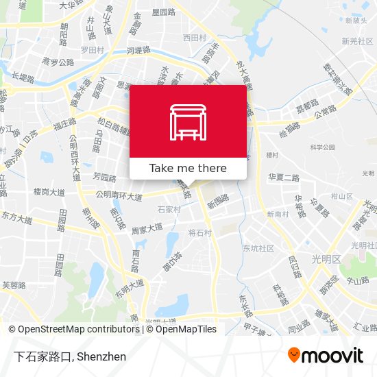 下石家路口 map