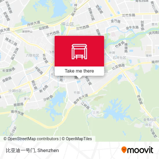 比亚迪一号门 map