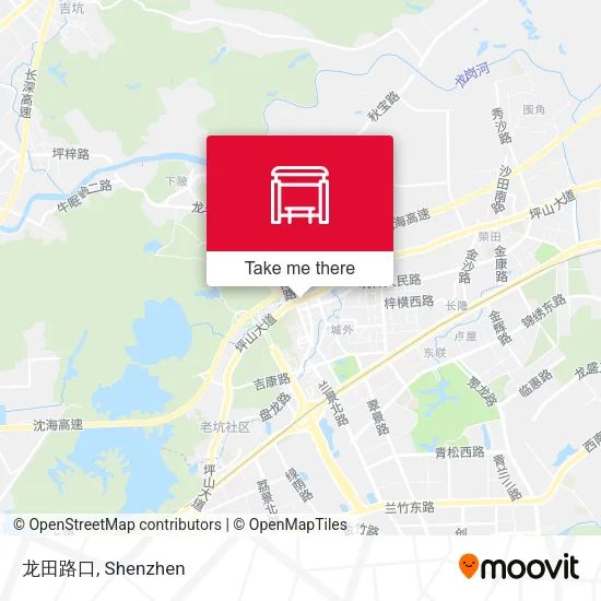 龙田路口 map