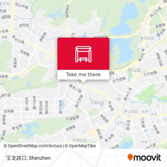 宝龙路口 map