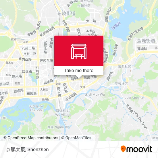 京鹏大厦 map
