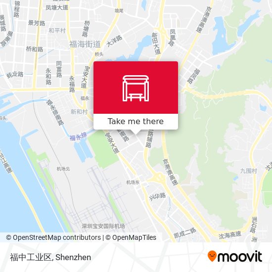 福中工业区 map