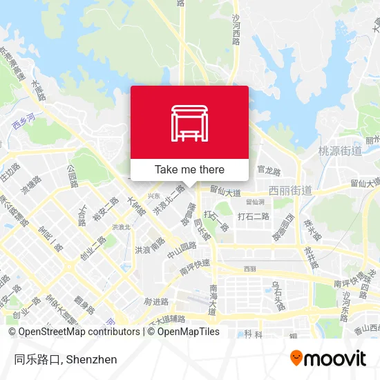 同乐路口 map