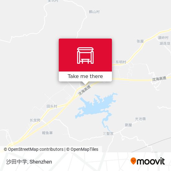沙田中学 map