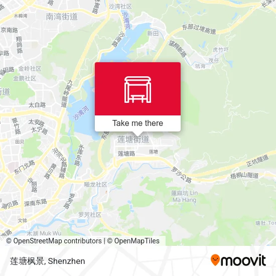 莲塘枫景 map