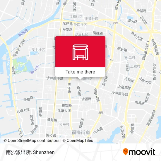 南沙派出所 map